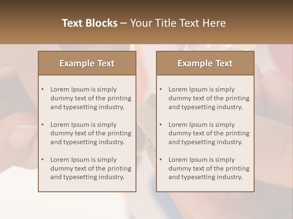A Person Holding A Cell Phone In Their Hand PowerPoint Template