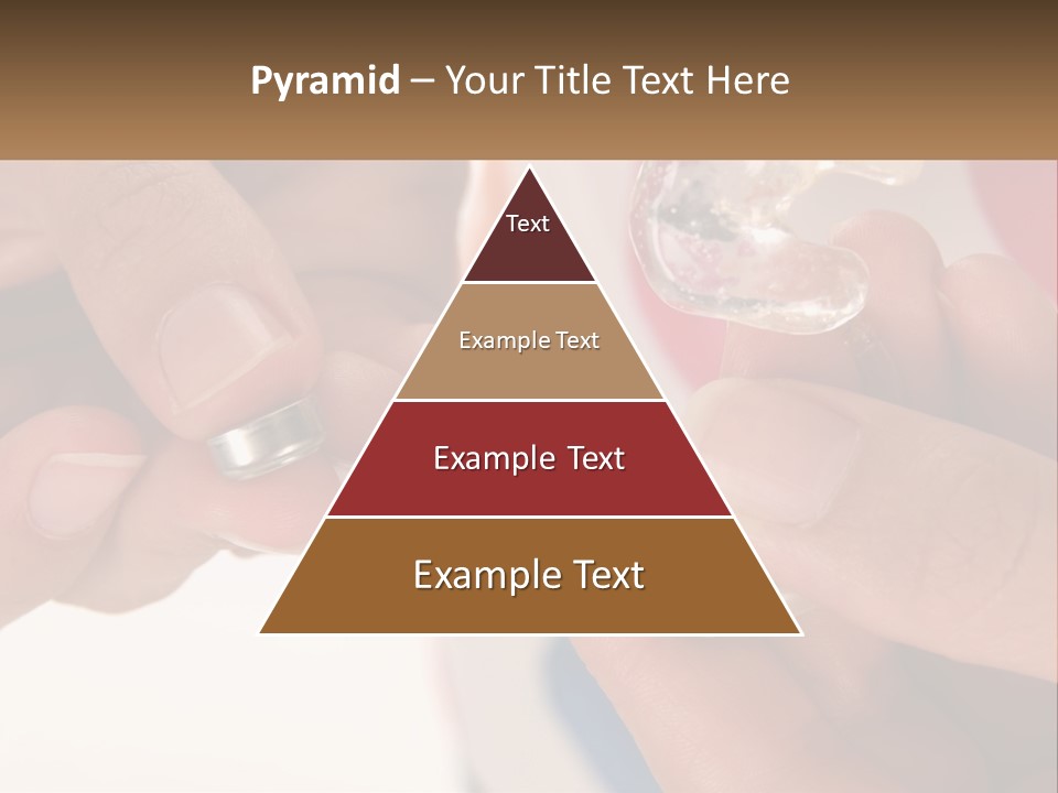 A Person Holding A Cell Phone In Their Hand PowerPoint Template