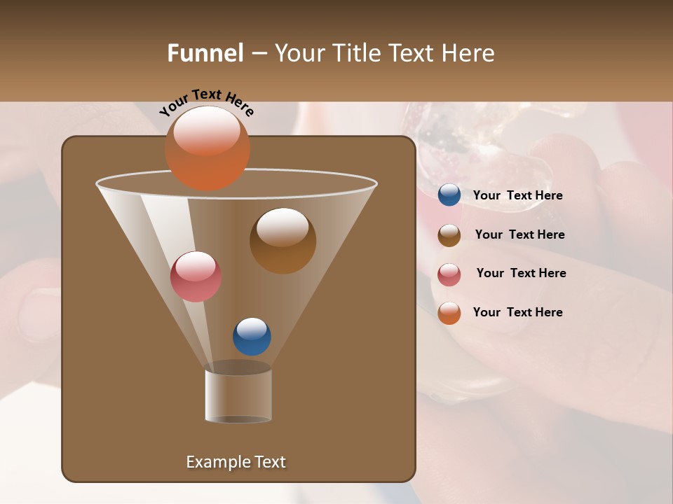 A Person Holding A Cell Phone In Their Hand PowerPoint Template