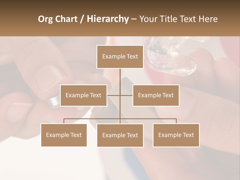A Person Holding A Cell Phone In Their Hand PowerPoint Template