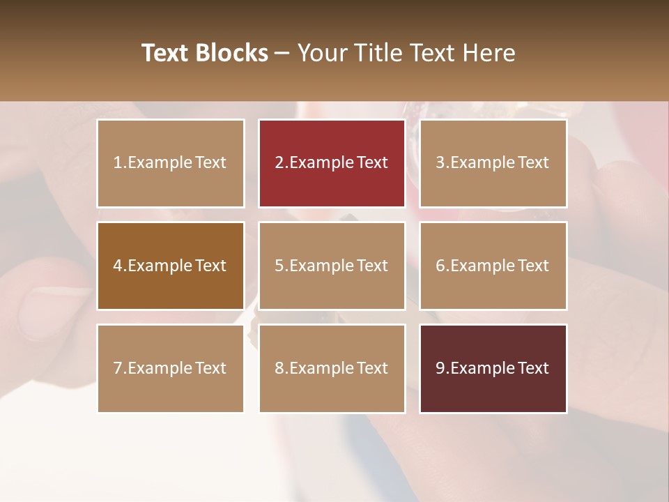 A Person Holding A Cell Phone In Their Hand PowerPoint Template