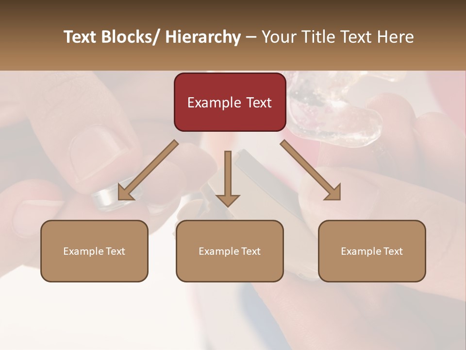 A Person Holding A Cell Phone In Their Hand PowerPoint Template