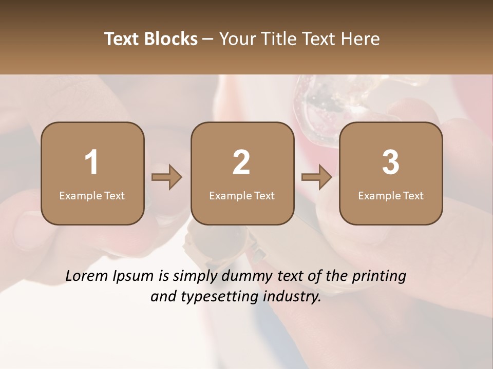 A Person Holding A Cell Phone In Their Hand PowerPoint Template