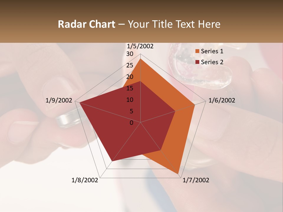 A Person Holding A Cell Phone In Their Hand PowerPoint Template