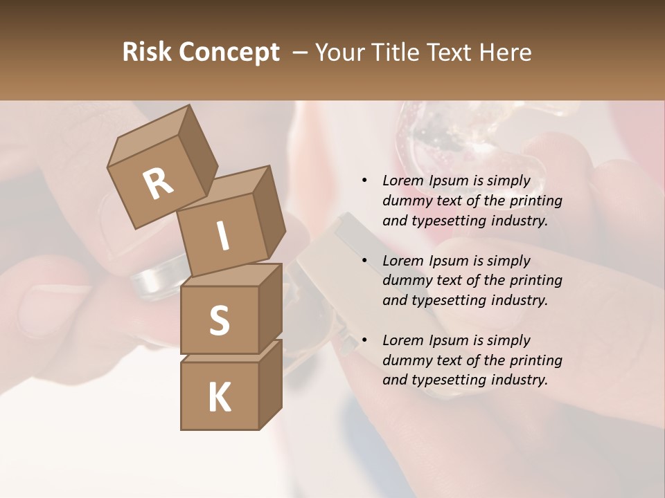 A Person Holding A Cell Phone In Their Hand PowerPoint Template