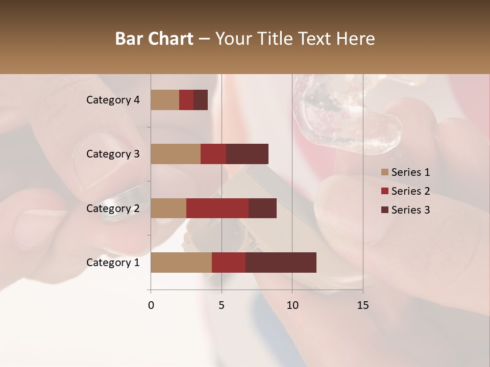 A Person Holding A Cell Phone In Their Hand PowerPoint Template