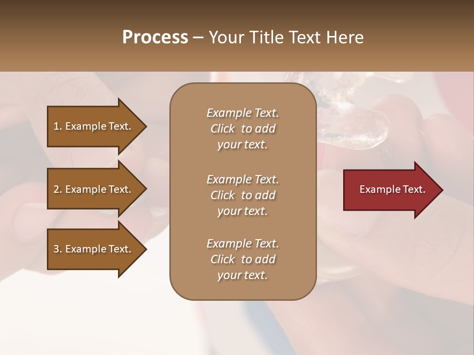 A Person Holding A Cell Phone In Their Hand PowerPoint Template