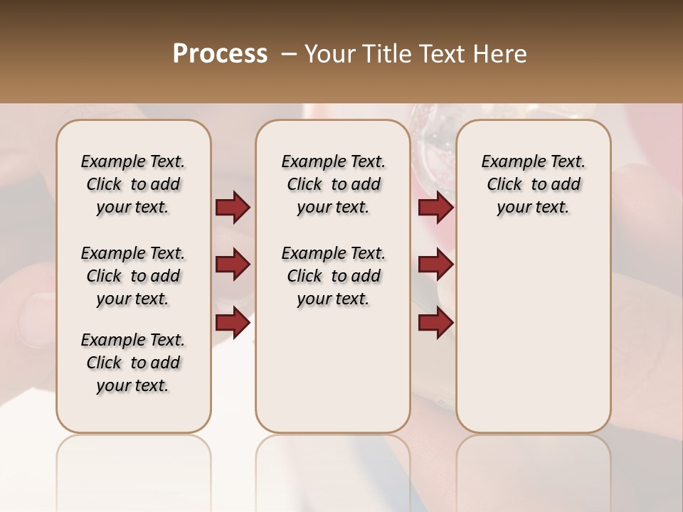 A Person Holding A Cell Phone In Their Hand PowerPoint Template