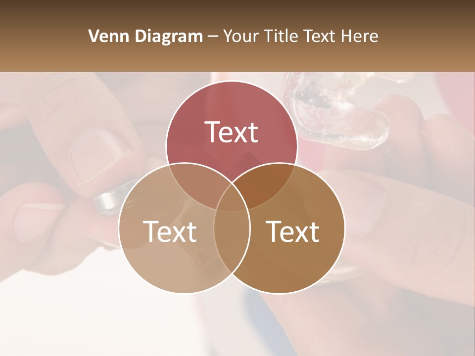 A Person Holding A Cell Phone In Their Hand PowerPoint Template