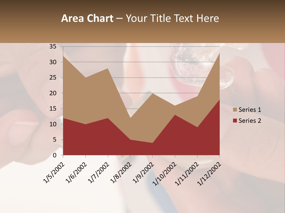 A Person Holding A Cell Phone In Their Hand PowerPoint Template