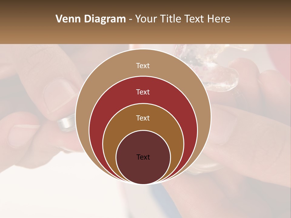A Person Holding A Cell Phone In Their Hand PowerPoint Template