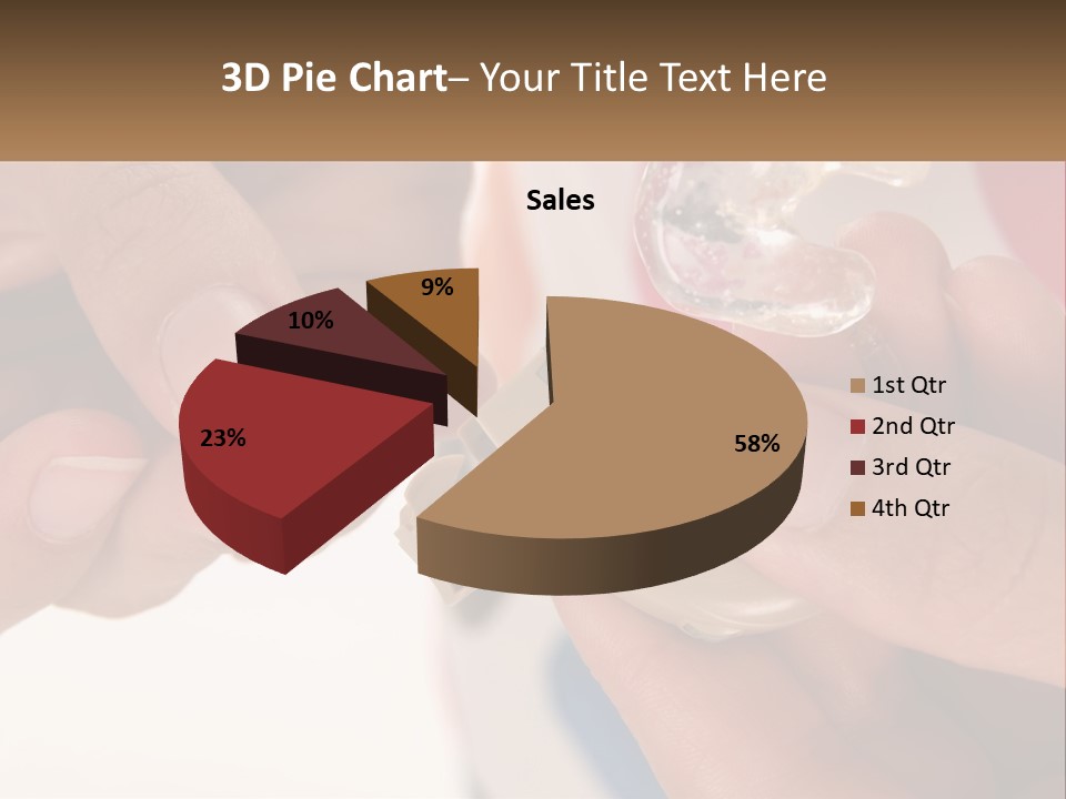 A Person Holding A Cell Phone In Their Hand PowerPoint Template