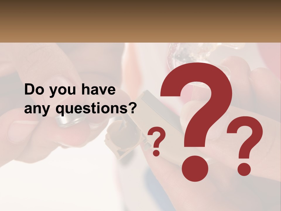 A Person Holding A Cell Phone In Their Hand PowerPoint Template