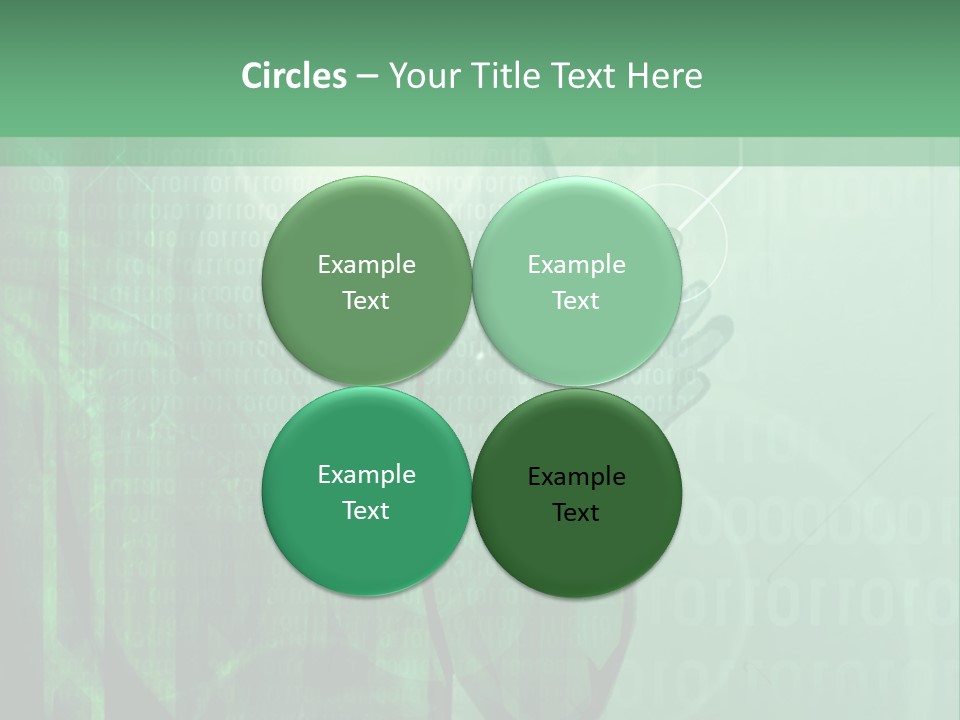 A Man In A Green Suit Is Standing In Front Of A Green Background PowerPoint Template