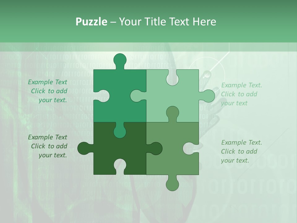 A Man In A Green Suit Is Standing In Front Of A Green Background PowerPoint Template