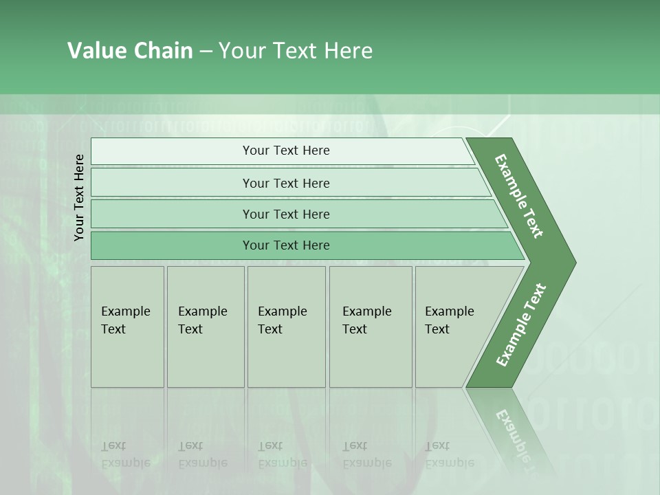 A Man In A Green Suit Is Standing In Front Of A Green Background PowerPoint Template