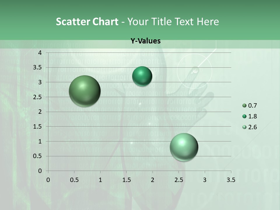 A Man In A Green Suit Is Standing In Front Of A Green Background PowerPoint Template