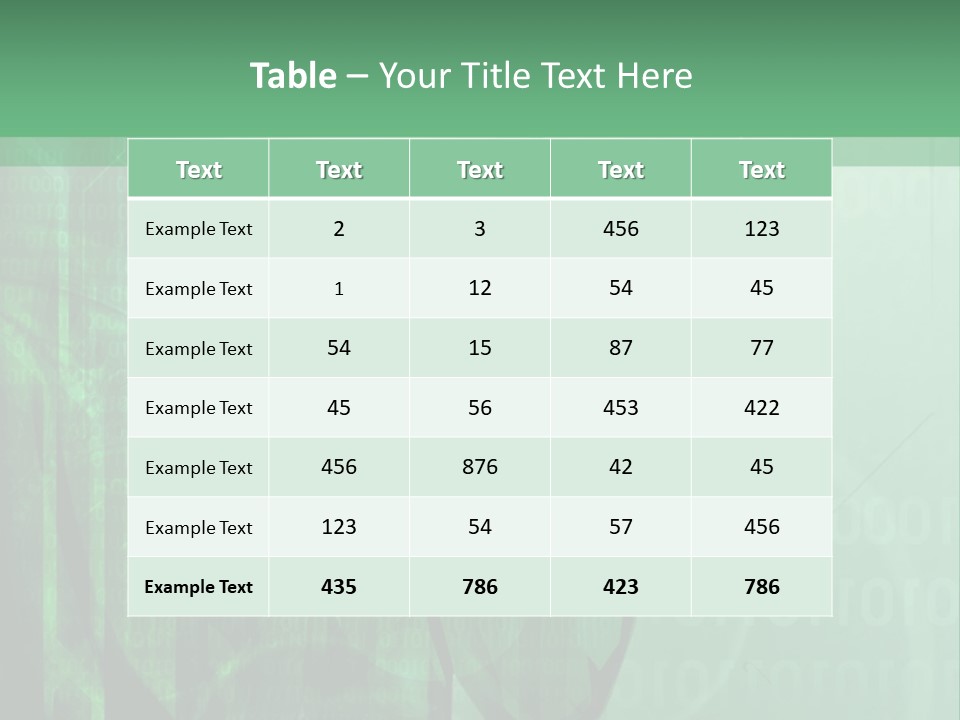 A Man In A Green Suit Is Standing In Front Of A Green Background PowerPoint Template