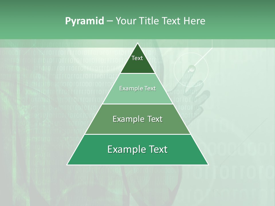 A Man In A Green Suit Is Standing In Front Of A Green Background PowerPoint Template