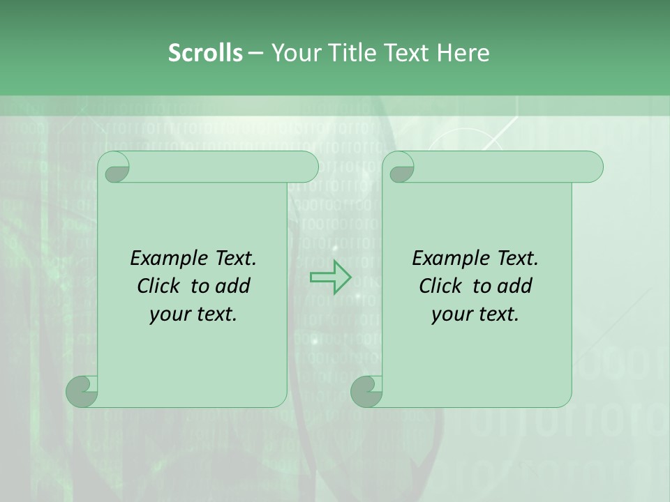 A Man In A Green Suit Is Standing In Front Of A Green Background PowerPoint Template