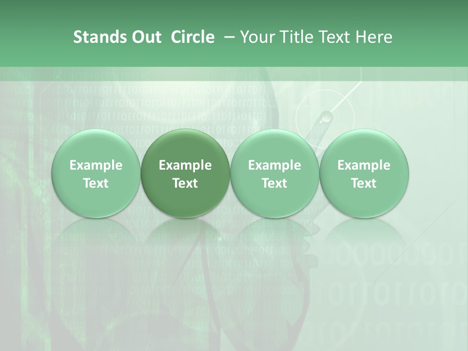 A Man In A Green Suit Is Standing In Front Of A Green Background PowerPoint Template