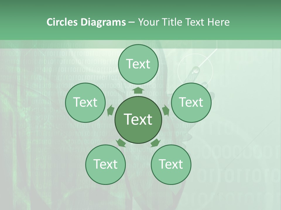 A Man In A Green Suit Is Standing In Front Of A Green Background PowerPoint Template