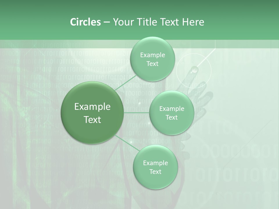 A Man In A Green Suit Is Standing In Front Of A Green Background PowerPoint Template