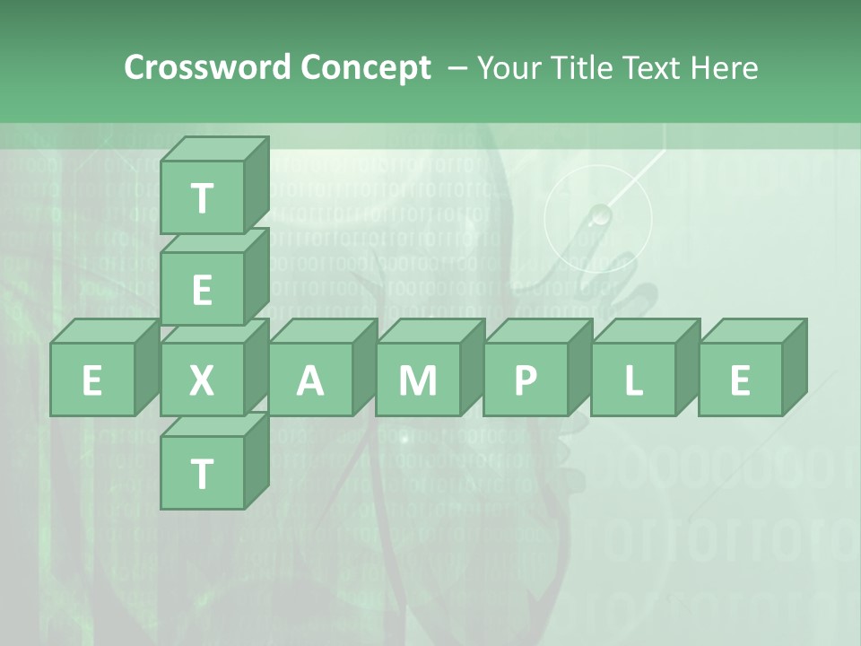 A Man In A Green Suit Is Standing In Front Of A Green Background PowerPoint Template