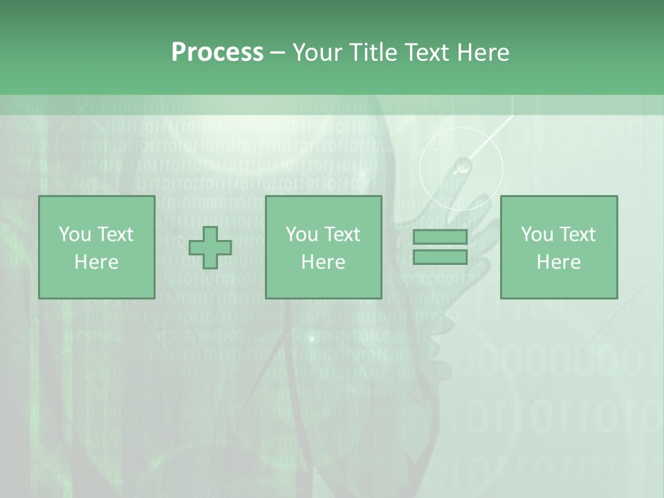 A Man In A Green Suit Is Standing In Front Of A Green Background PowerPoint Template