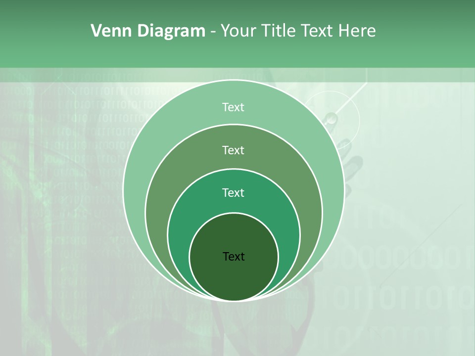 A Man In A Green Suit Is Standing In Front Of A Green Background PowerPoint Template
