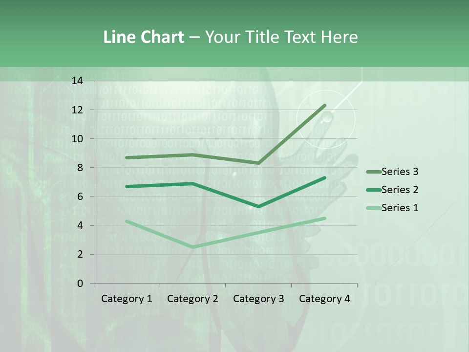 A Man In A Green Suit Is Standing In Front Of A Green Background PowerPoint Template