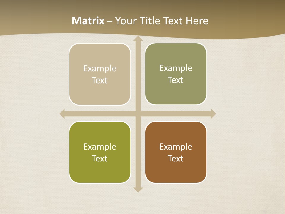 An Old Paper With A Brown Background PowerPoint Template