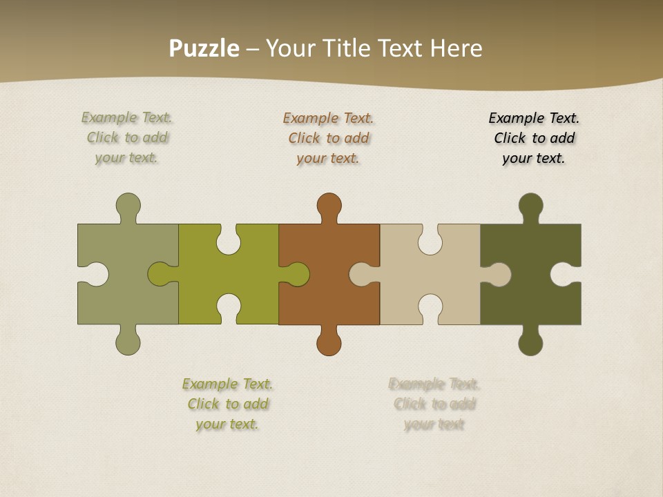 An Old Paper With A Brown Background PowerPoint Template