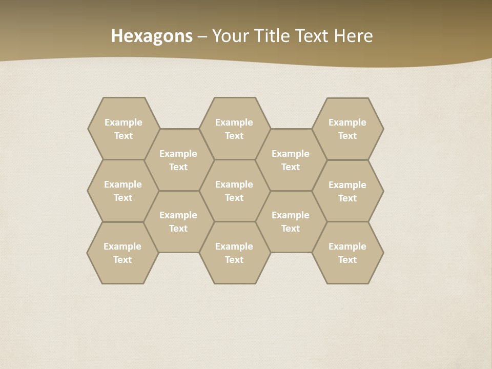 An Old Paper With A Brown Background PowerPoint Template