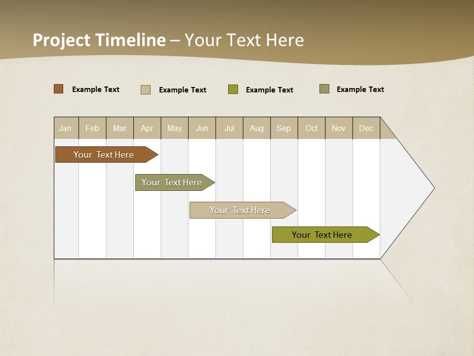 An Old Paper With A Brown Background PowerPoint Template