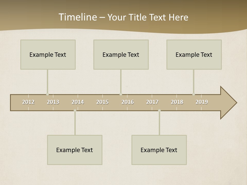 An Old Paper With A Brown Background PowerPoint Template