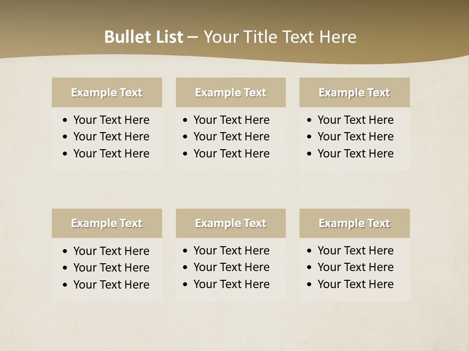 An Old Paper With A Brown Background PowerPoint Template
