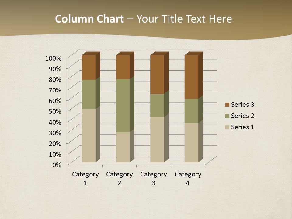 An Old Paper With A Brown Background PowerPoint Template