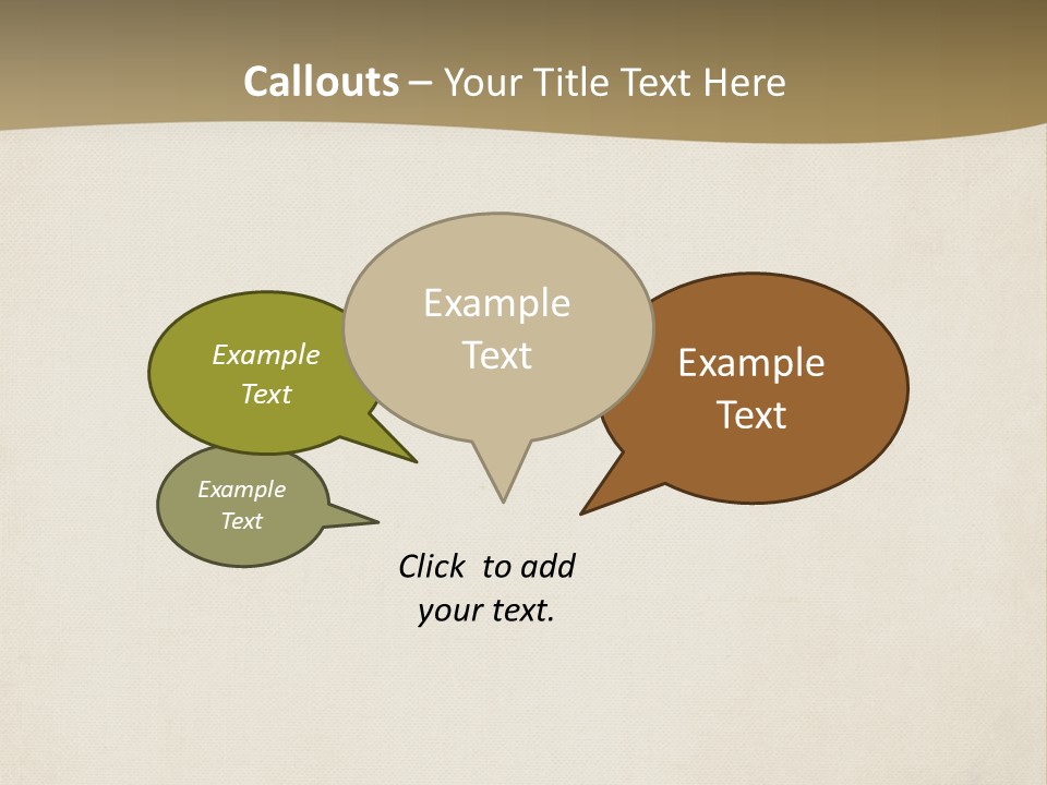 An Old Paper With A Brown Background PowerPoint Template