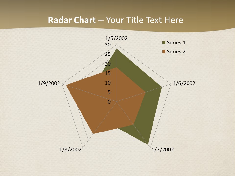 An Old Paper With A Brown Background PowerPoint Template
