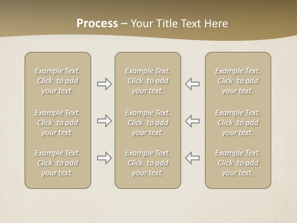 An Old Paper With A Brown Background PowerPoint Template