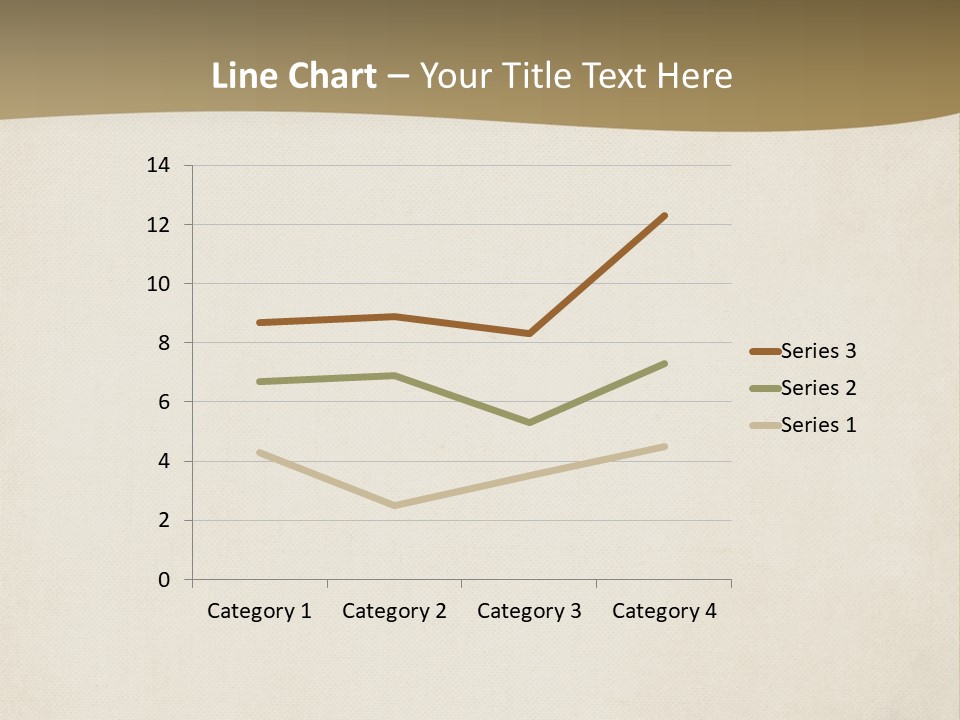 An Old Paper With A Brown Background PowerPoint Template