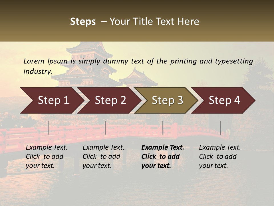 A Bridge Over A Body Of Water With A Building In The Background PowerPoint Template