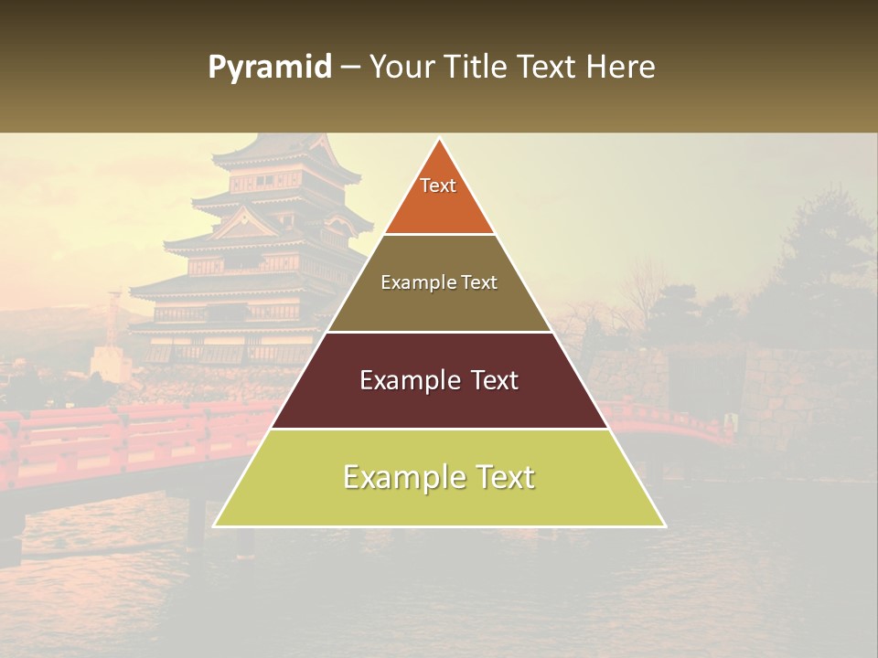 A Bridge Over A Body Of Water With A Building In The Background PowerPoint Template