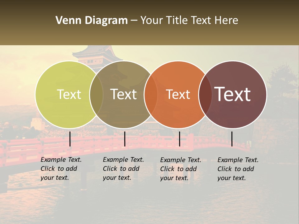 A Bridge Over A Body Of Water With A Building In The Background PowerPoint Template