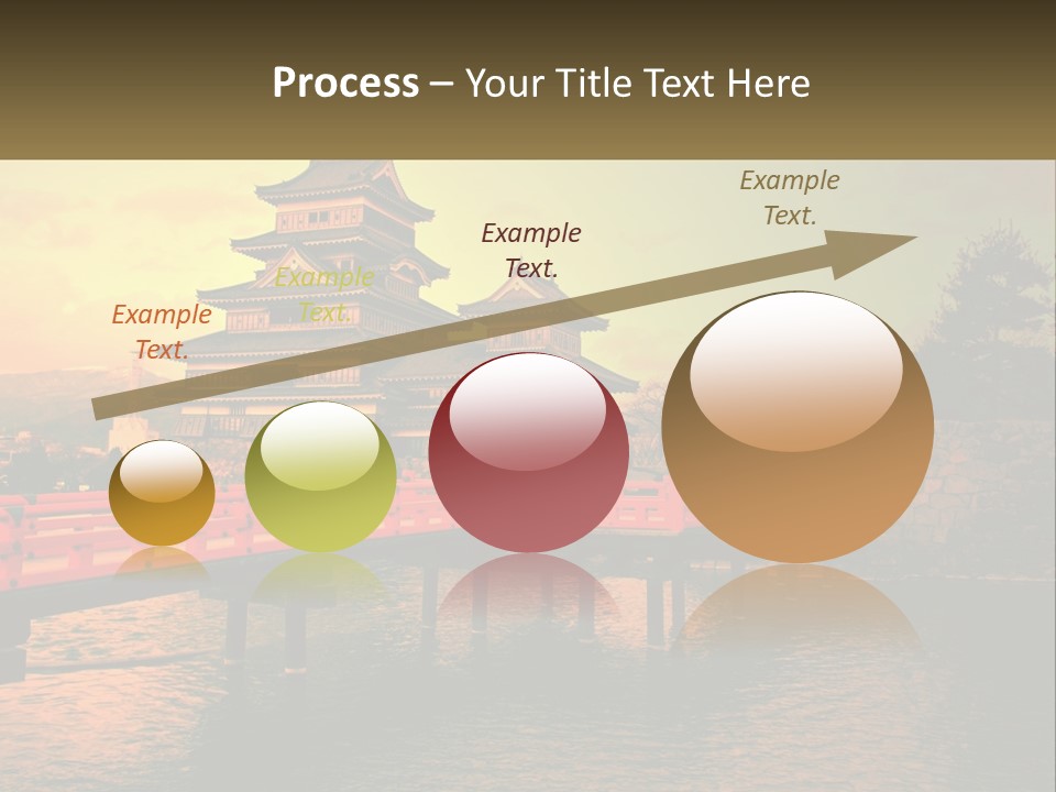 A Bridge Over A Body Of Water With A Building In The Background PowerPoint Template