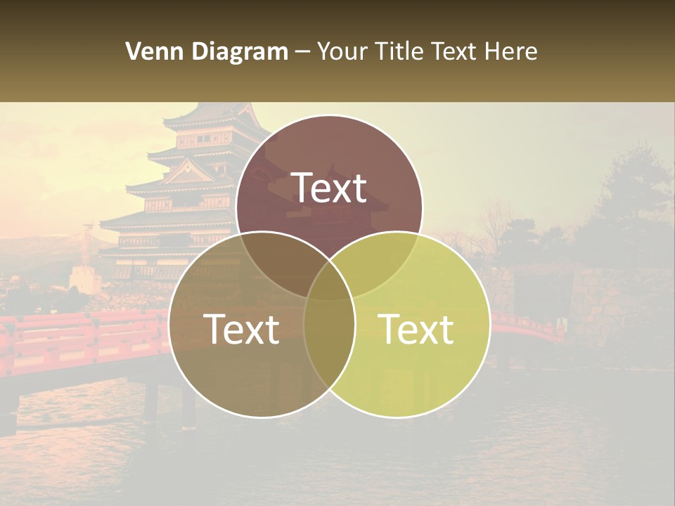 A Bridge Over A Body Of Water With A Building In The Background PowerPoint Template