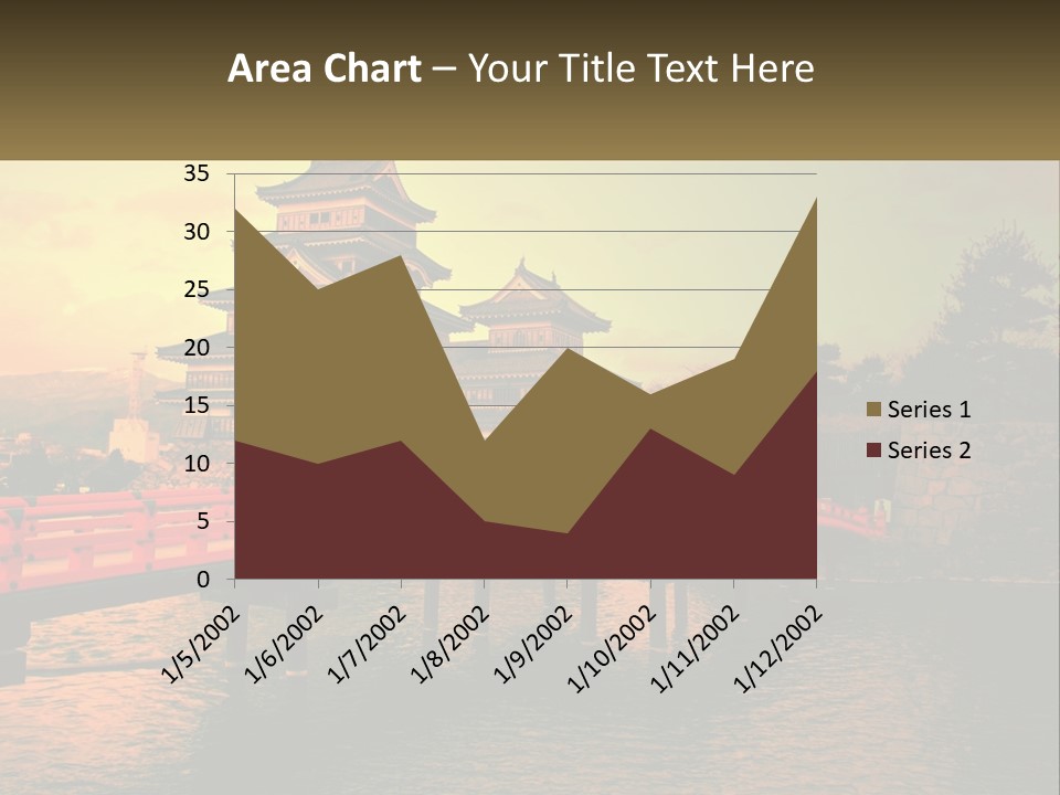 A Bridge Over A Body Of Water With A Building In The Background PowerPoint Template