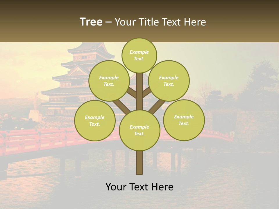 A Bridge Over A Body Of Water With A Building In The Background PowerPoint Template