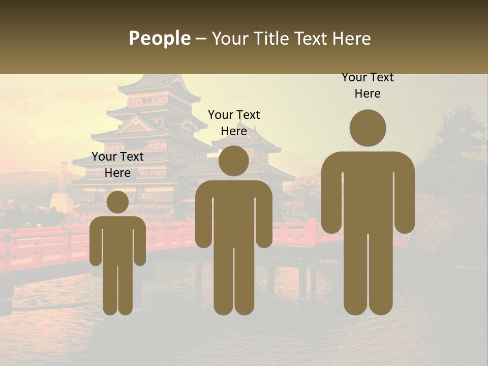 A Bridge Over A Body Of Water With A Building In The Background PowerPoint Template